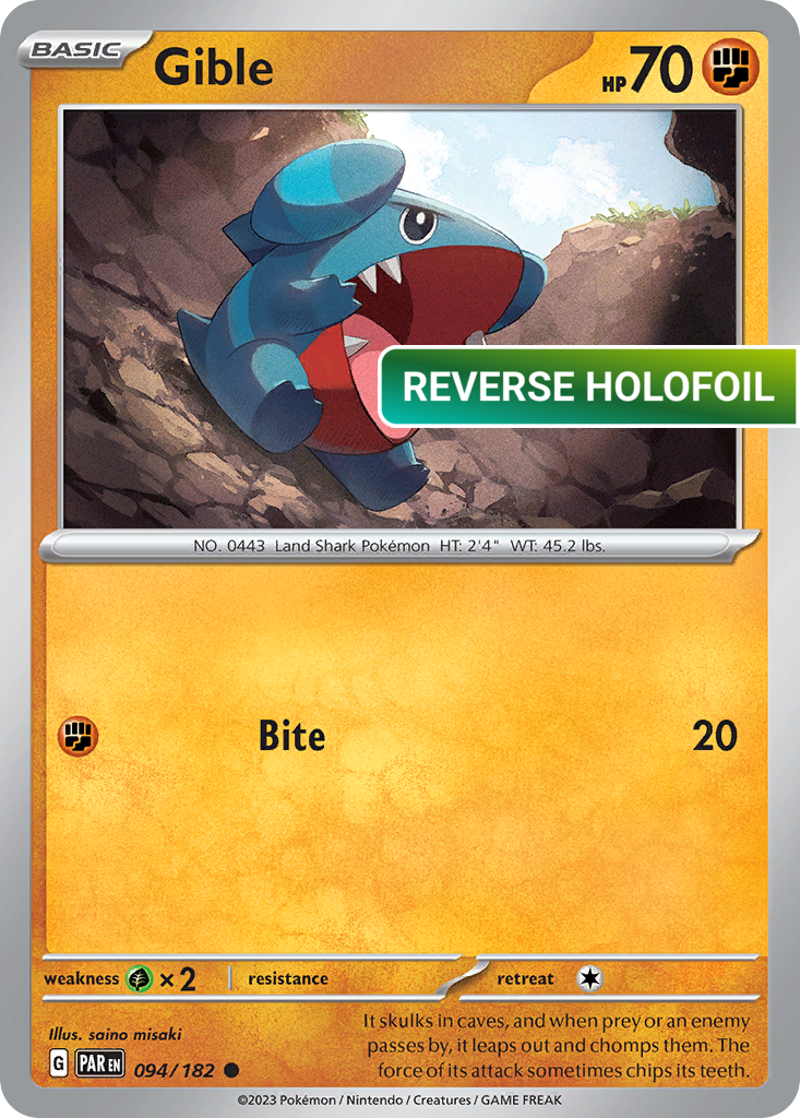 Gible (PAR) #094 [EN/R]