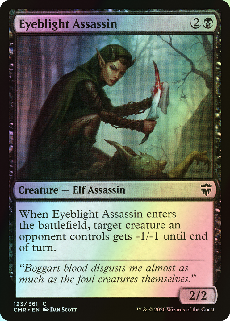 Eyeblight Assassin (CMR) #123 [EN/F]