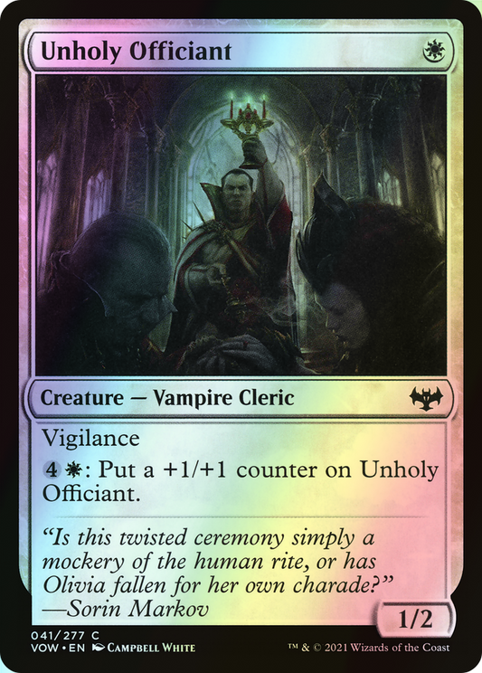 Unholy Officiant (VOW) #41 [EN/F]
