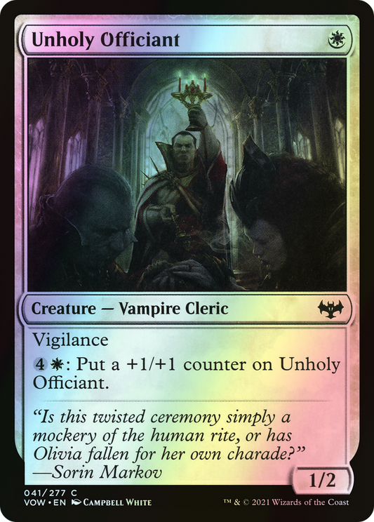 Unholy Officiant (VOW) #41 [EN/F]