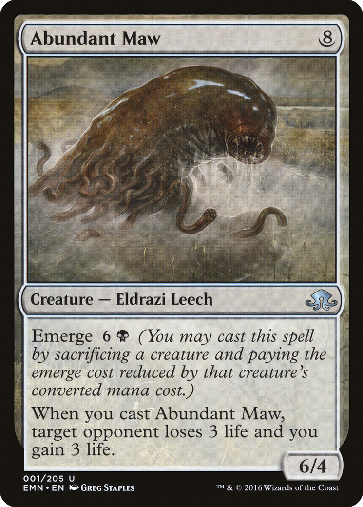 Abundant Maw (EMN) #1 [EN/N]