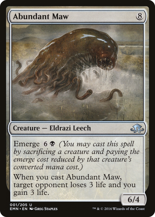 Abundant Maw (EMN) #1 [EN/N]