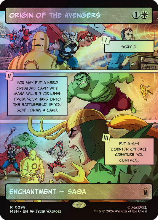 Origin of the Avengers (MSH) #298 [EN/F]