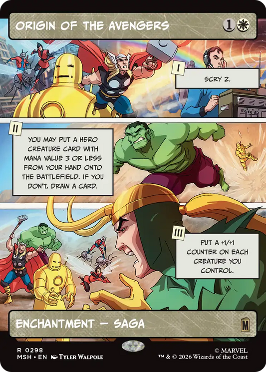 Origin of the Avengers (MSH) #298 [EN/N]