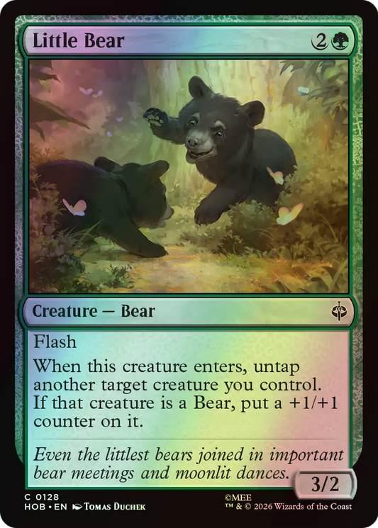 Little Bear (HOB) #128 [EN/F]
