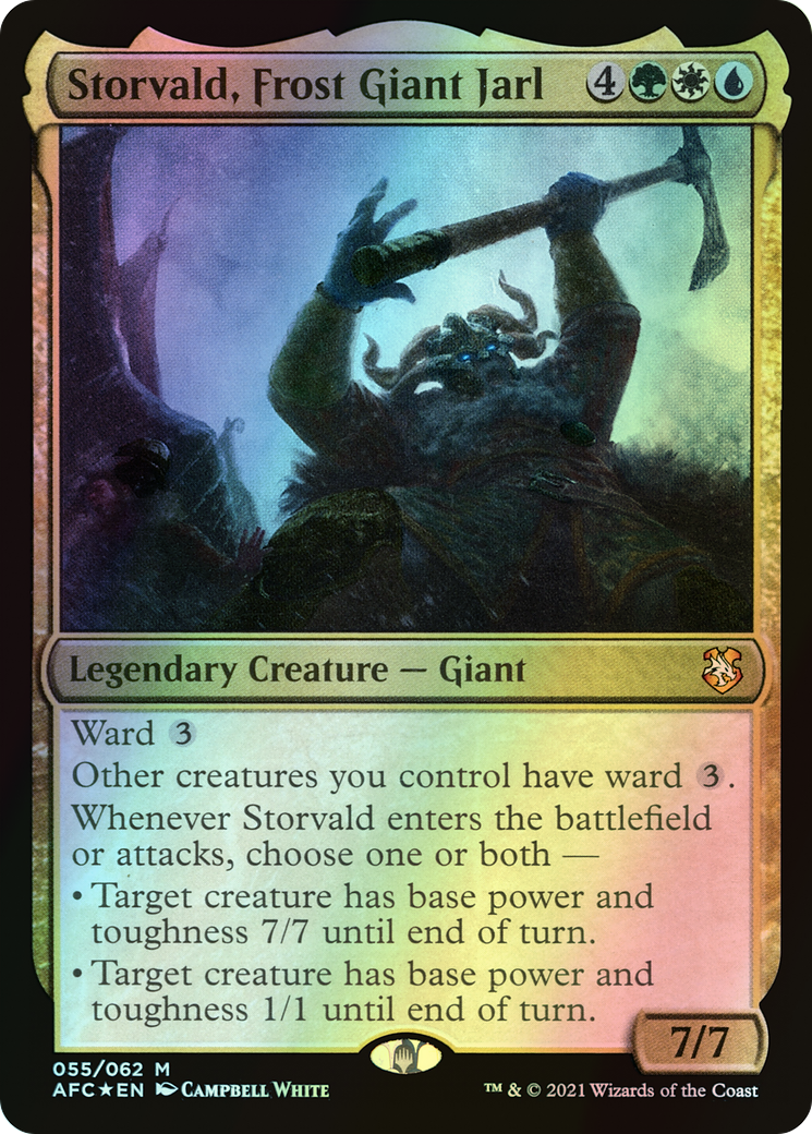 Storvald, Frost Giant Jarl (AFC) #55 [EN/F]