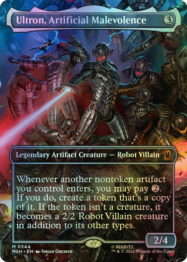 Ultron, Artificial Malevolence (MSH) #344 [EN/F] s/o