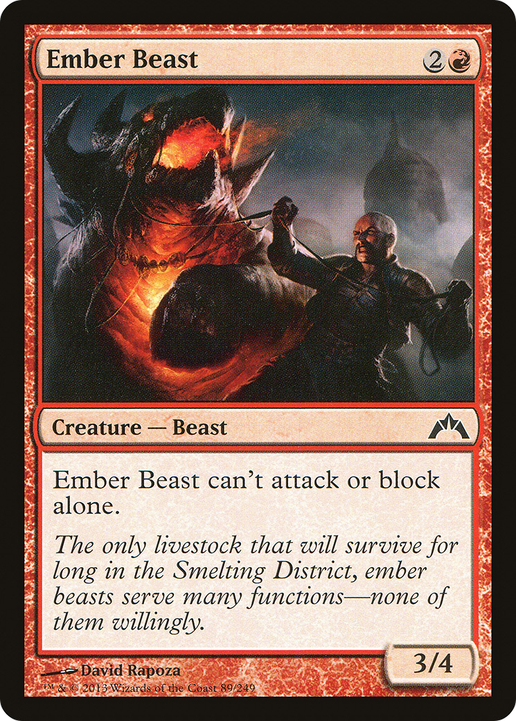 Ember Beast (GTC) #89 [EN/N]