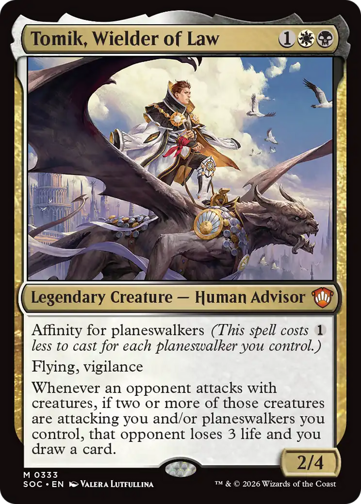 Tomik, Wielder of Law (SOC) #333 [EN/N]