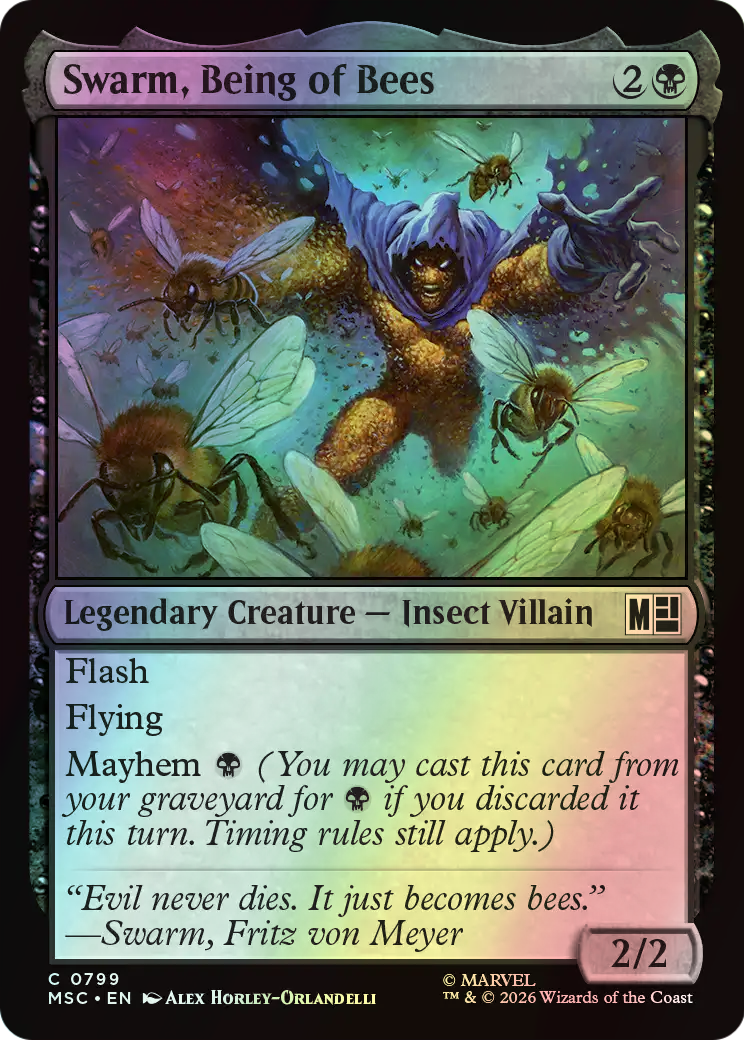 Swarm, Being of Bees (MSC) #799 [EN/F]