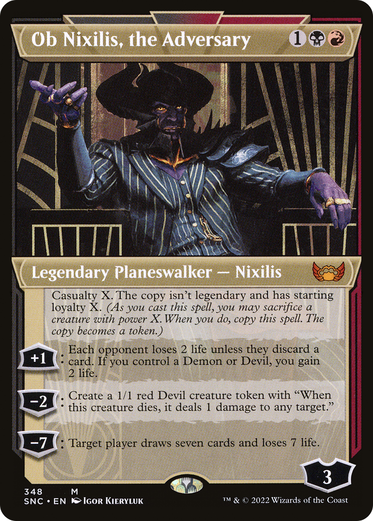 Ob Nixilis, the Adversary (SNC) #348 [EN/N]