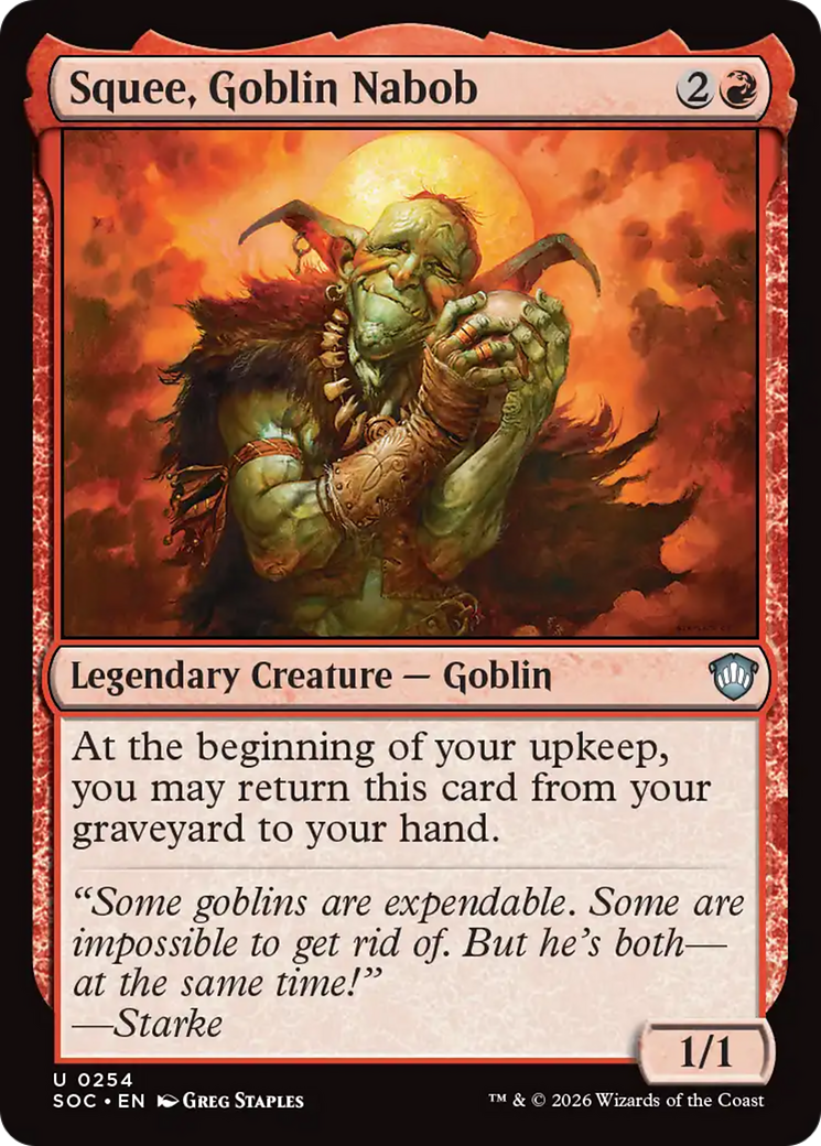 Squee, Goblin Nabob (SOC) #254 [EN/N]