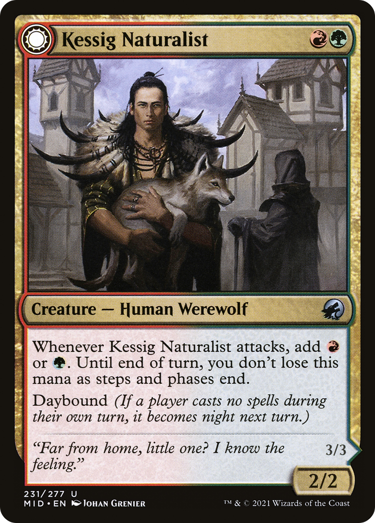 Kessig Naturalist // Lord of the Ulvenwald (MID) #231 [EN/N]