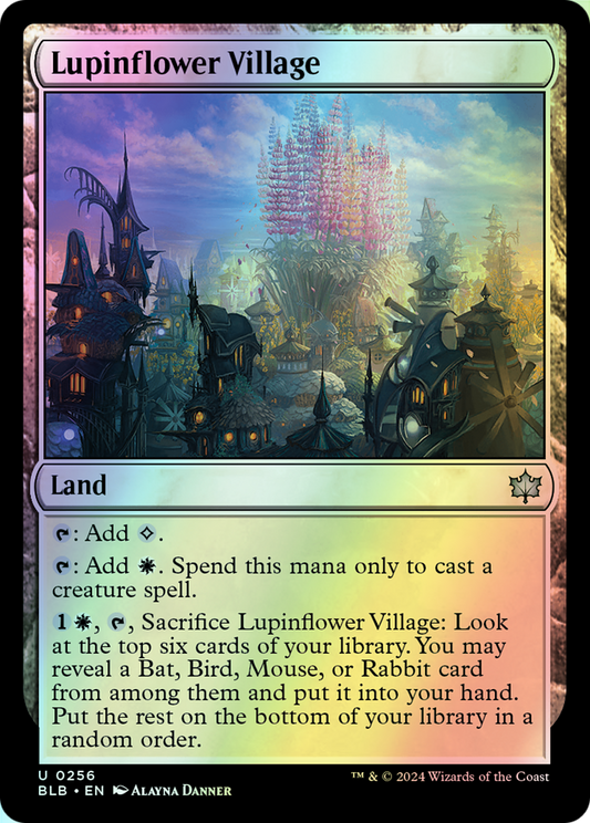 Lupinflower Village (BLB) #256 [EN/F]