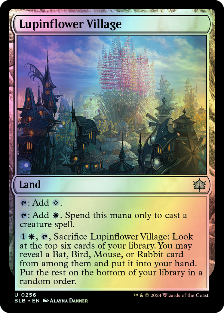 Lupinflower Village (BLB) #256 [EN/F]