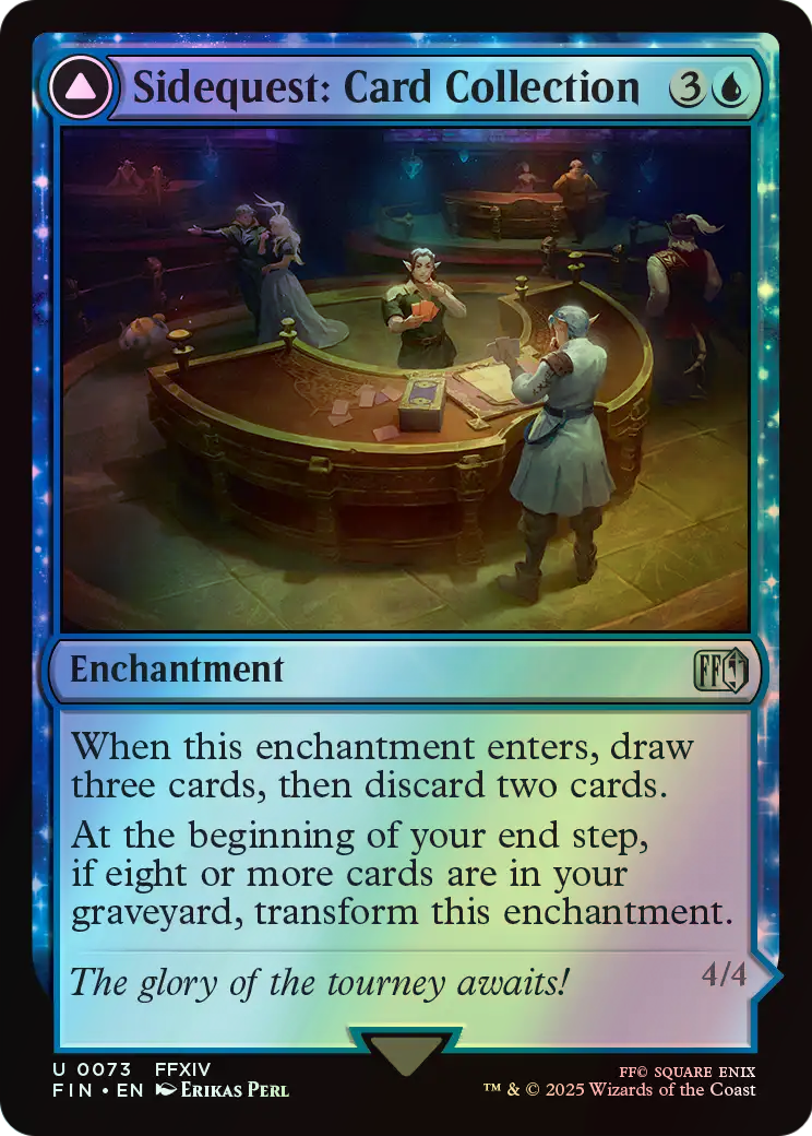 Sidequest: Card Collection // Magicked Card (FIN) #73 [EN/F] s/o