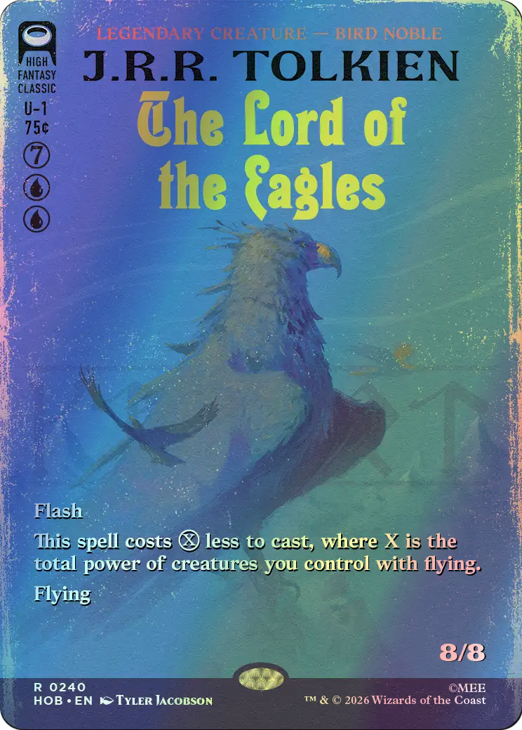 The Lord of the Eagles (HOB) #240 [EN/F]