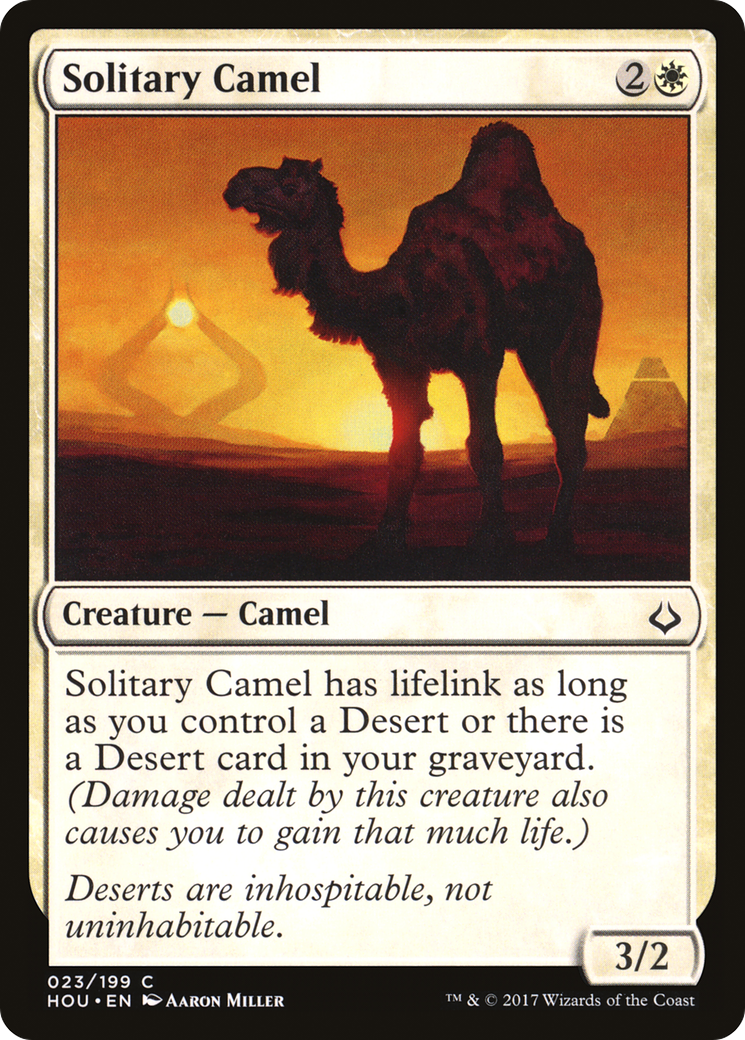 Solitary Camel (HOU) #23 [EN/N]