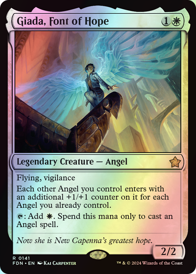 Giada, Font of Hope (FDN) #141 [EN/F] s/o