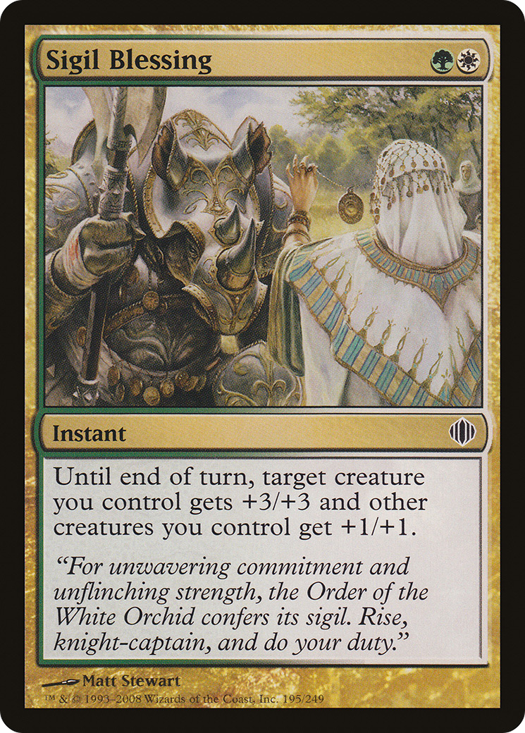 Sigil Blessing (ALA) #195 [EN/N]