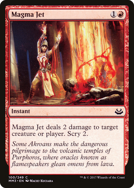 Magma Jet (MM3) #100 [EN/N] s/o