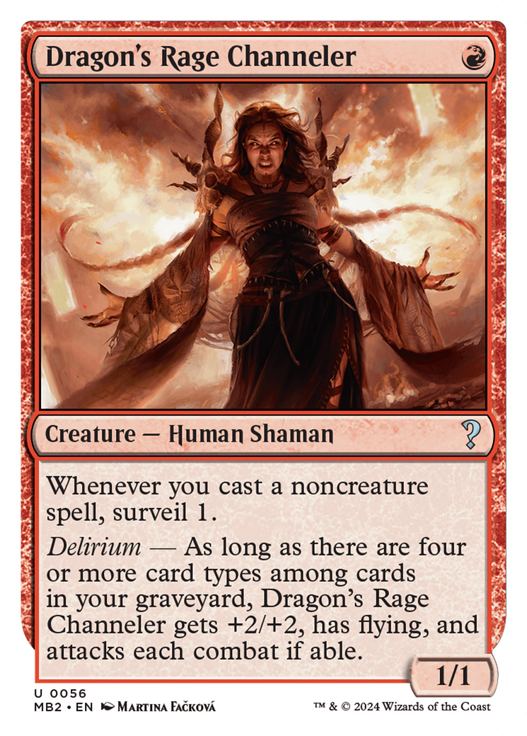 Dragon's Rage Channeler (MB2) #56 [EN/N] s/o