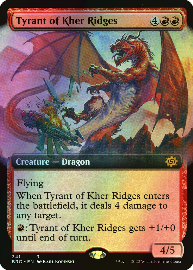 Tyrant of Kher Ridges (BRO) #341 [EN/F]
