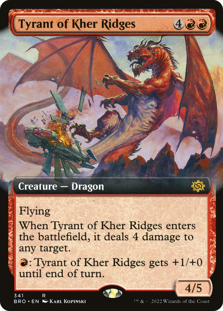 Tyrant of Kher Ridges (BRO) #341 [EN/N]