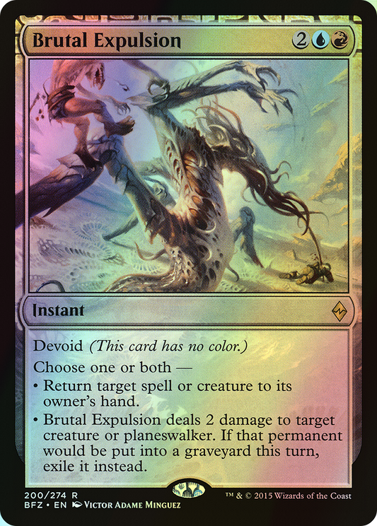 Brutal Expulsion (BFZ) #200 [EN/F] s/o
