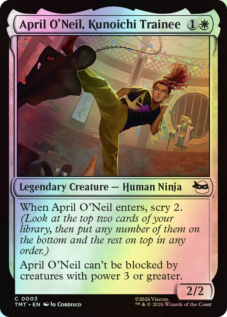 April O'Neil, Kunoichi Trainee (TMT) #3 [EN/F]