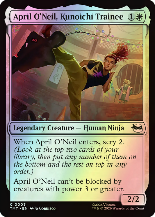 April O'Neil, Kunoichi Trainee (TMT) #3 [EN/F]