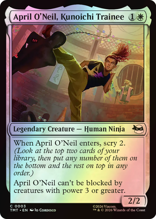 April O'Neil, Kunoichi Trainee (TMT) #3 [EN/F]