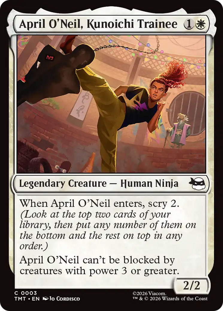 April O'Neil, Kunoichi Trainee (TMT) #3 [EN/N]