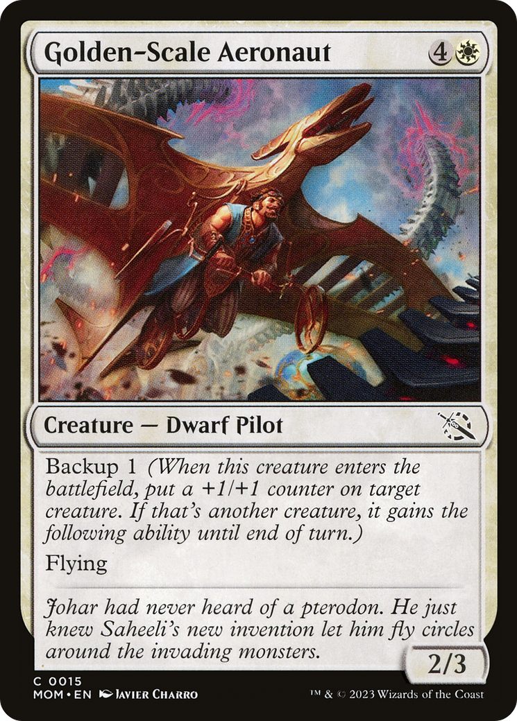 Golden-Scale Aeronaut (MOM) #15 [EN/N] s/o