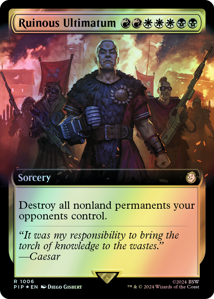 Ruinous Ultimatum - Surge Foil (PIP) #1006 [EN/F]