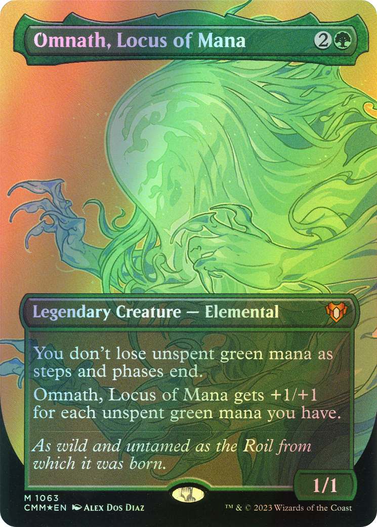 Omnath, Locus of Mana (CMM) #1063 [EN/F] s/o
