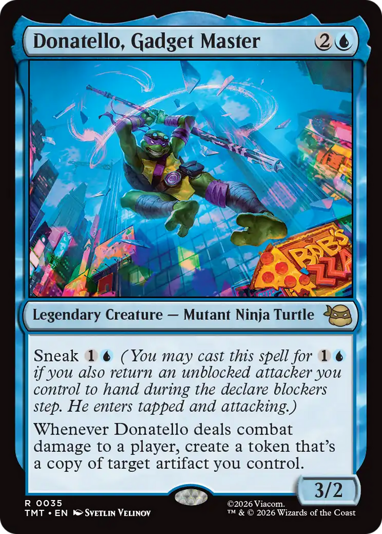 Donatello, Gadget Master (TMT) #35 [EN/N]