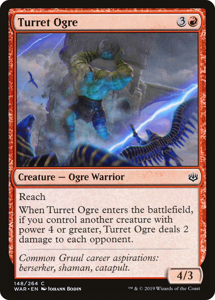 Turret Ogre (WAR) #148 [EN/N]