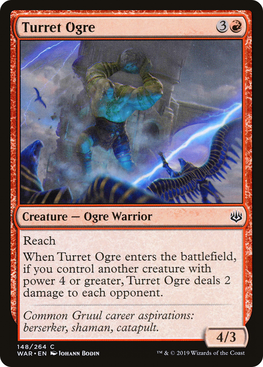 Turret Ogre (WAR) #148 [EN/N]