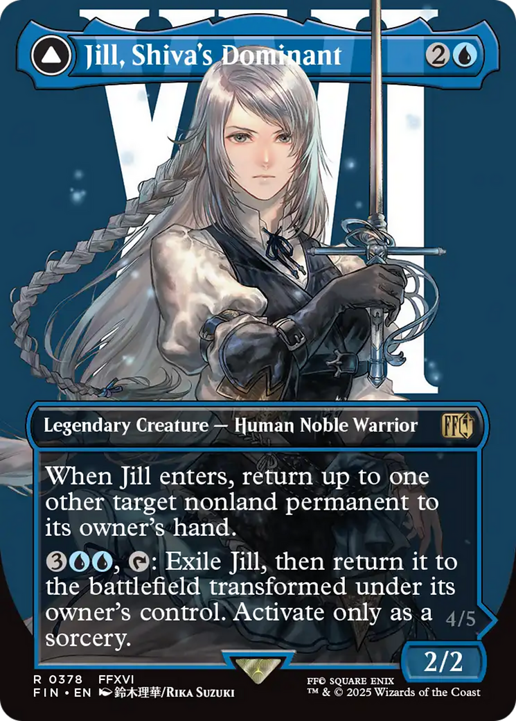 Jill, Shiva's Dominant // Shiva, Warden of Ice (FIN) #378 [EN/N] s/o