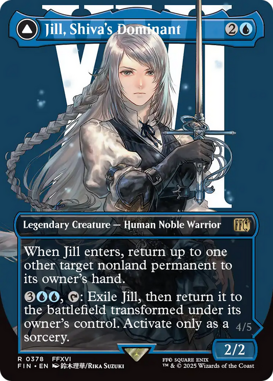Jill, Shiva's Dominant // Shiva, Warden of Ice (FIN) #378 [EN/N] s/o