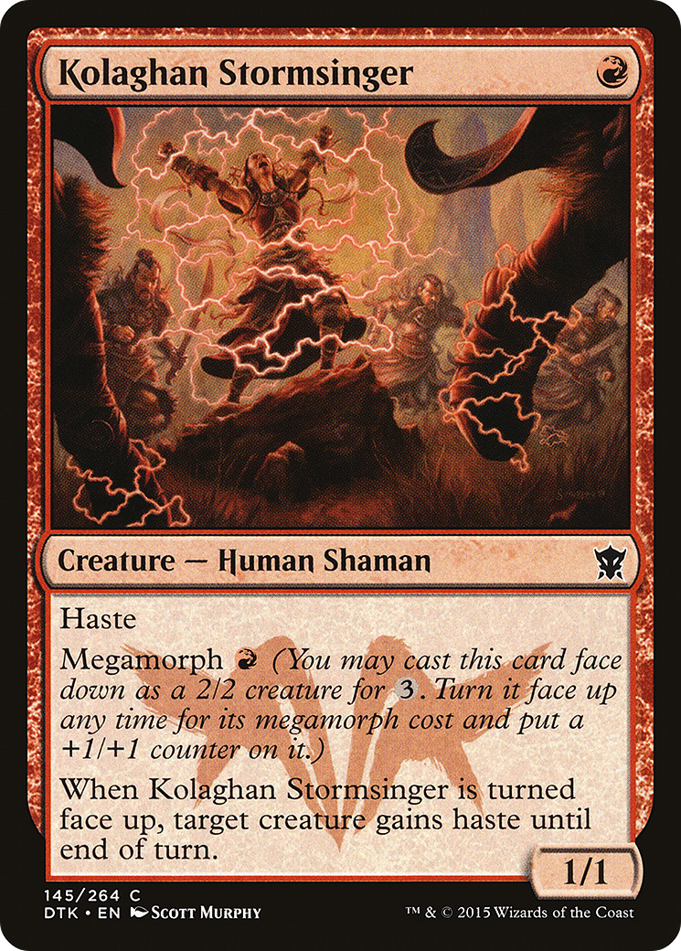 Kolaghan Stormsinger (DTK) #145 [EN/N]
