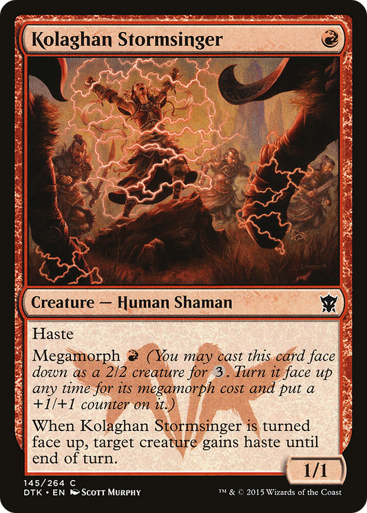 Kolaghan Stormsinger (DTK) #145 [EN/N]