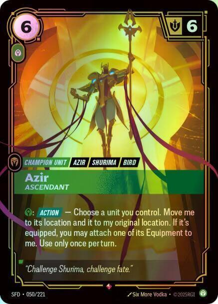 Azir - Ascendant (SFD) #050 [EN/F] s/o