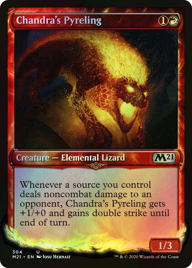 Chandra's Pyreling (M21) #304 [EN/F] s/o