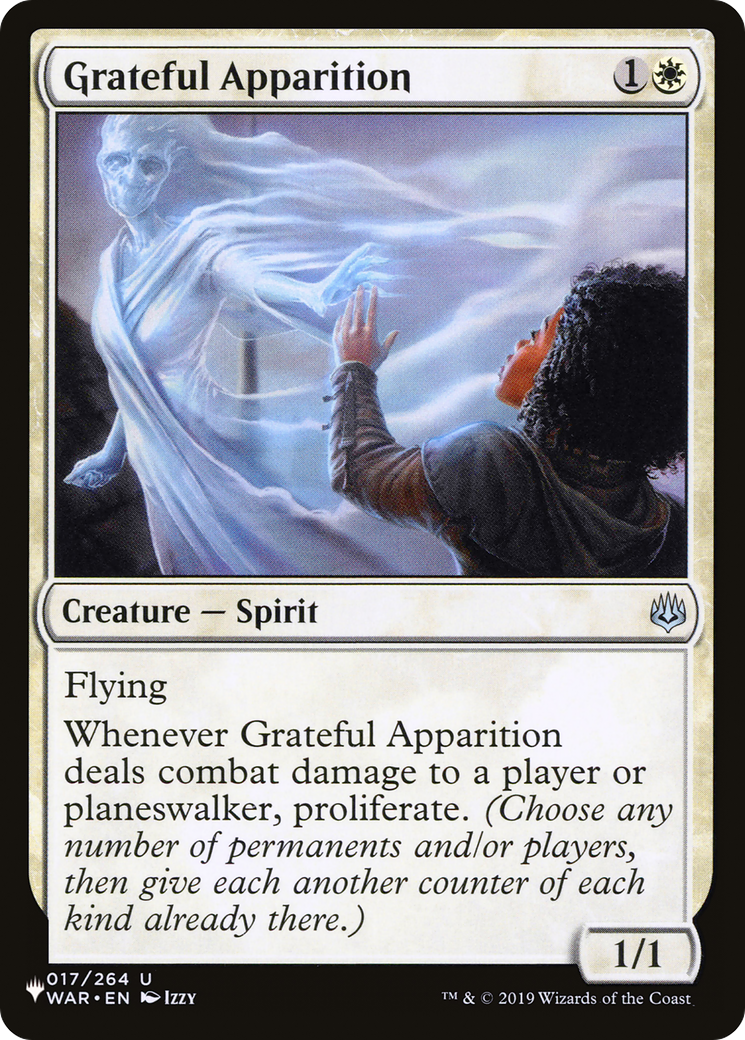 Grateful Apparition (PLST) #WAR-17 [EN/N] s/o