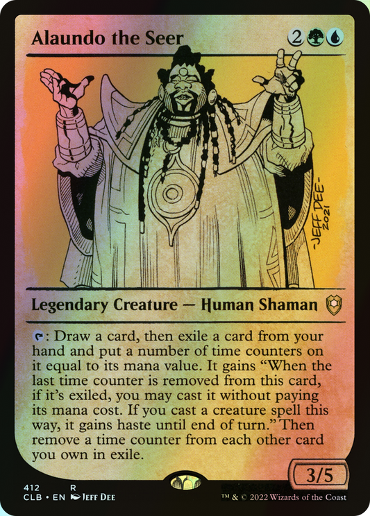 Alaundo the Seer (CLB) #412 [EN/F] s/o