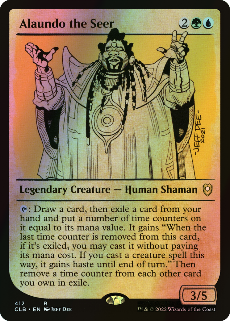 Alaundo the Seer (CLB) #412 [EN/F] s/o