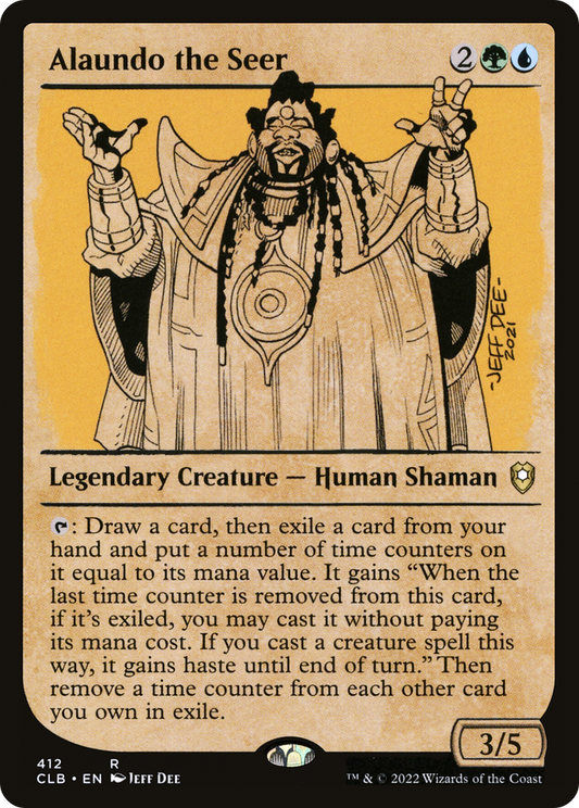 Alaundo the Seer (CLB) #412 [EN/N]