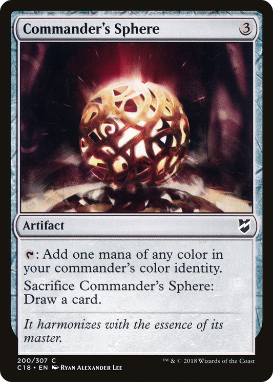 Commander's Sphere (C18) #200 [EN/N]